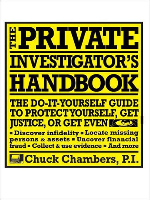 The Private Investigator Handbook