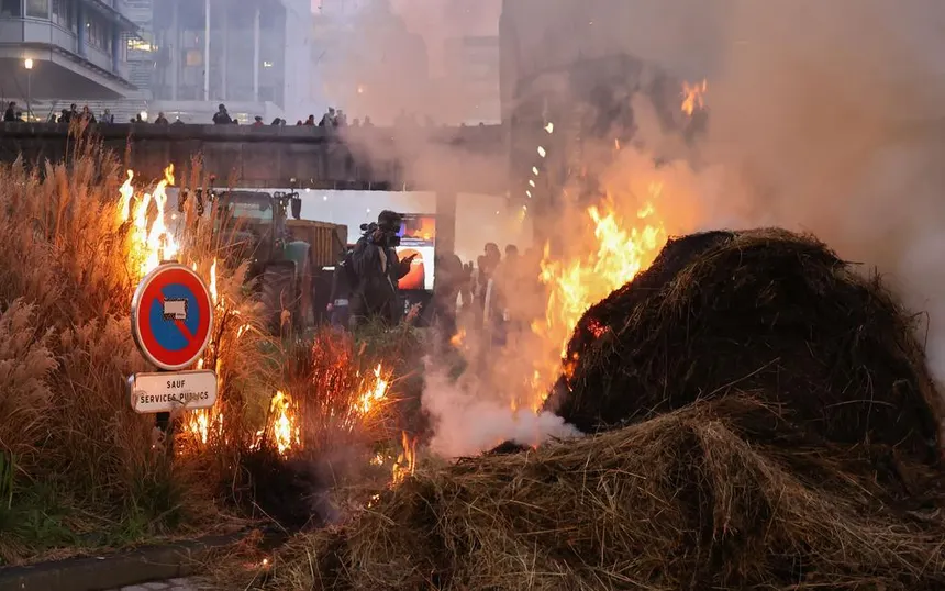 Manifestation des agriculteurs Manifestation des agriculteurs