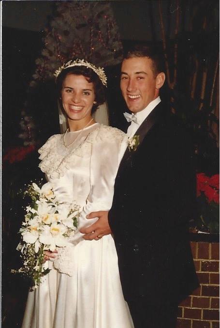 Greg Pence during his wedding with Denise Pence