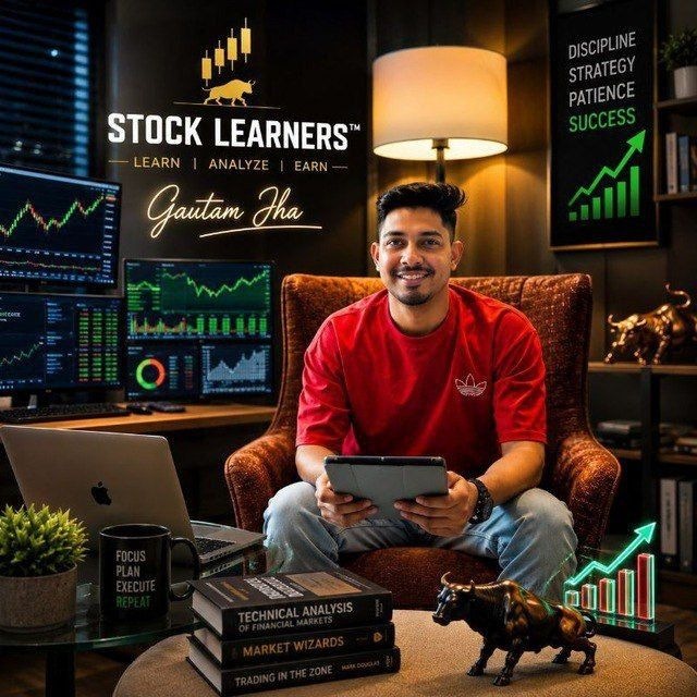 Trade With Goutam Jha Official Logo
