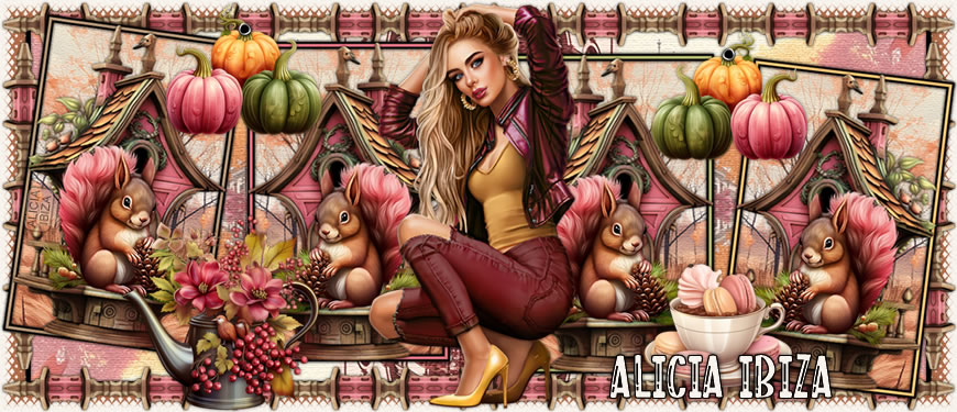 Ardilla y Calabazas aliciaibiza