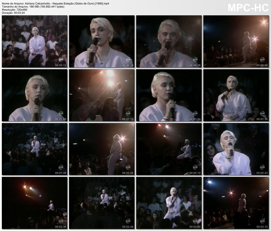 Adriana Calcanhotto - Naquela Estação (Globo de Ouro) [1990]