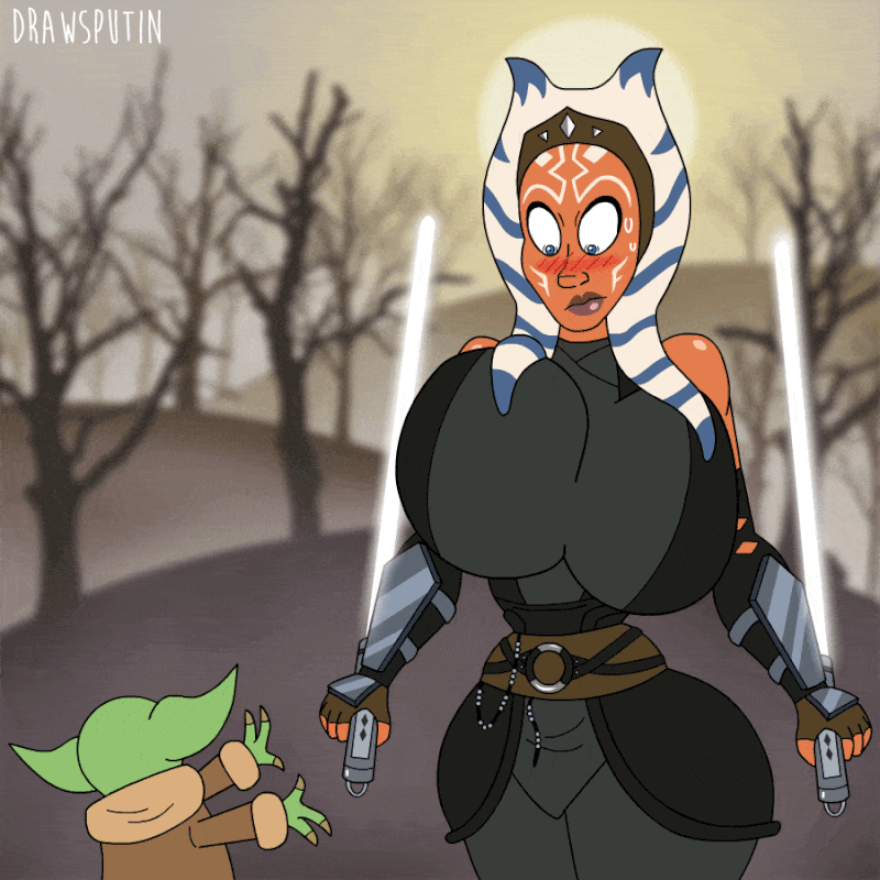 yodas-species-and-ahsoka-tano-alien-big-breast-breast-fondling.gif