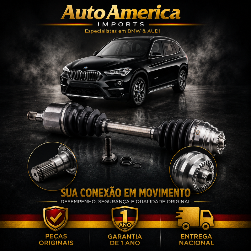 Semieixo Dianteiro BMW X1 F48 xDrive GKN