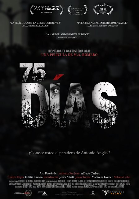 LA PELÍCULA “75 DÍAS”, BASADA EN EL TRIPLE CRIMEN DE ALCÀSSER, INAUGURARÁ EL FESTIVAL DE CINE DE ALICANTE 2021