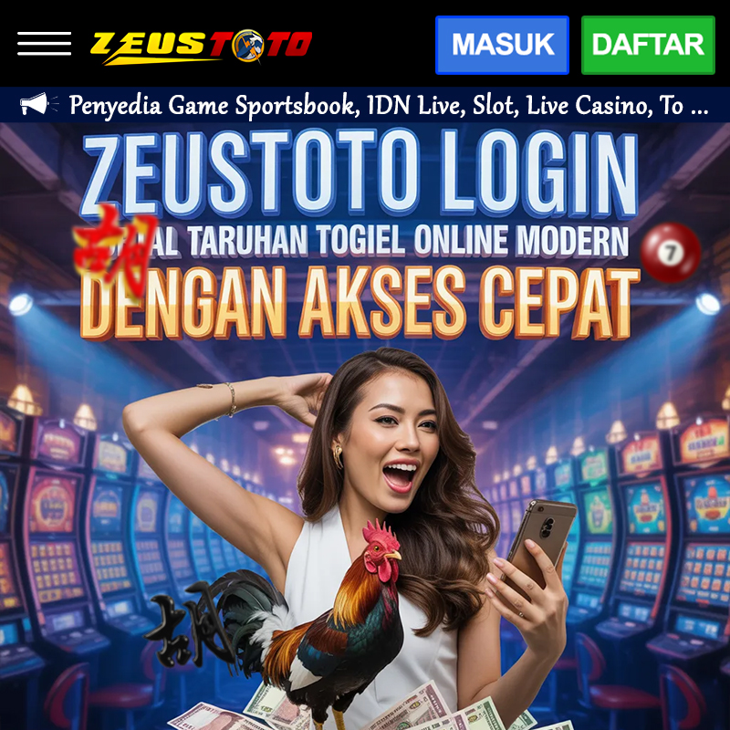ZEUSTOTO LOGIN - Portal Taruhan Togel Online Modern dengan Akses Cepat image 1