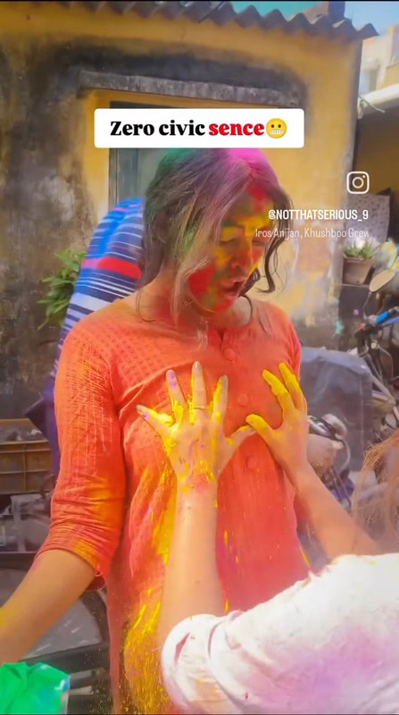 girls pressing boobs during holi mp4 snapshot 00 08 006