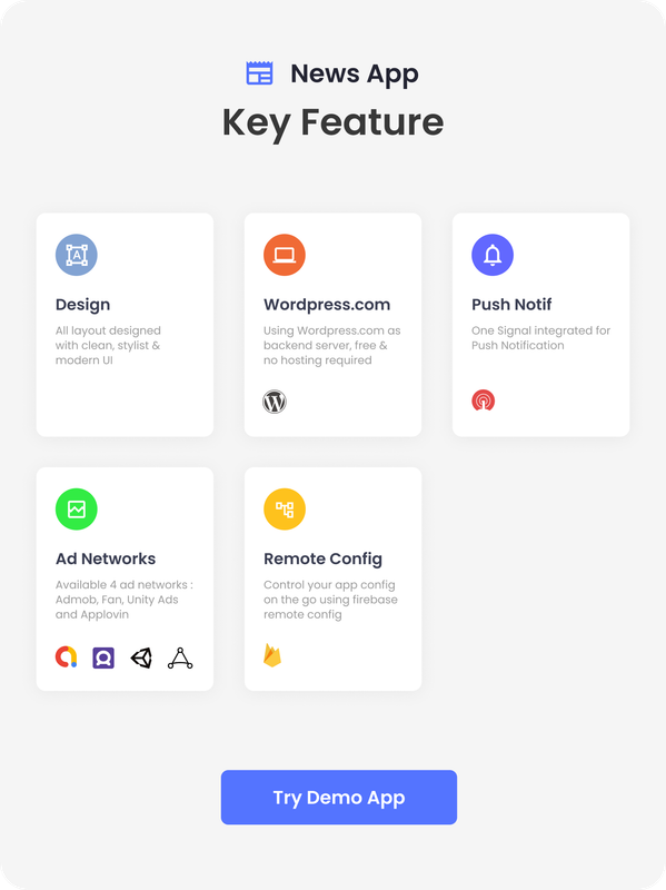 News App Wordpress.com 1.0