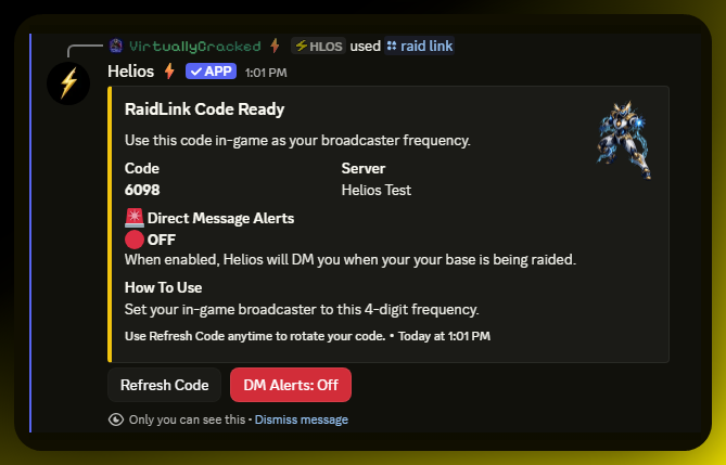 raid link example