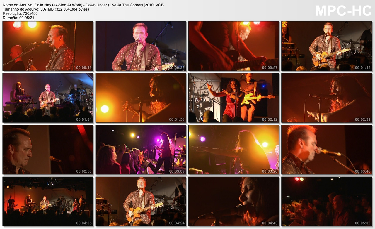 Colin Hay (ex-Men Аt Work) - Down Under (Live At The Corner) [2010]