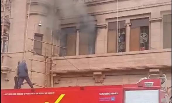 Fire break out at KMC building hits mayor’s offic