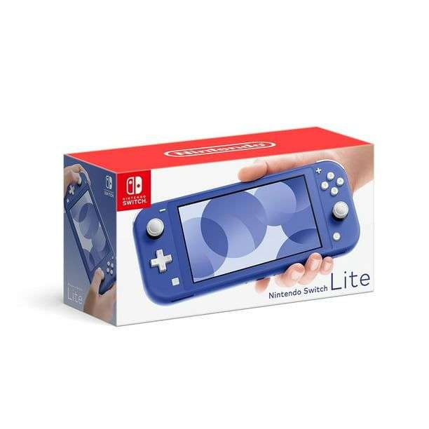 Walmart: Nintendo Switch Lite Consola Color Azul + $360 pagando con cashi