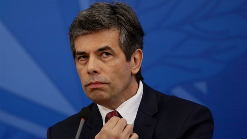 Menteri Kesehatan Brasil Teich