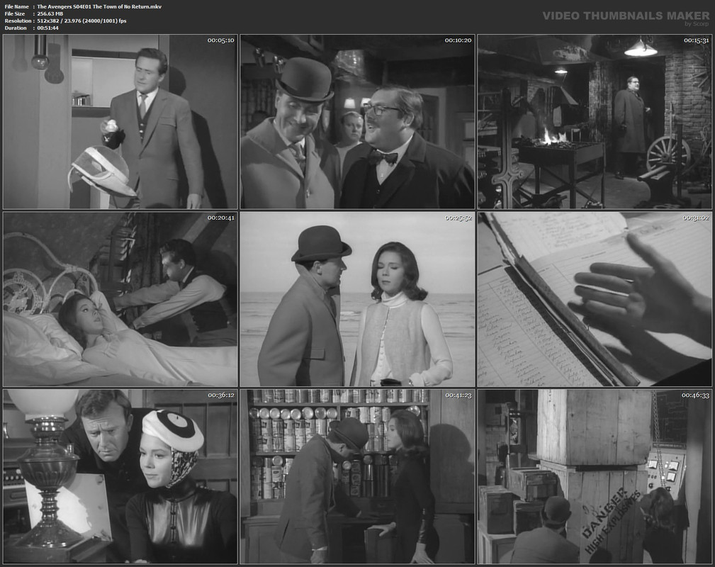The Avengers S04E01 The Town of No Return.mkv