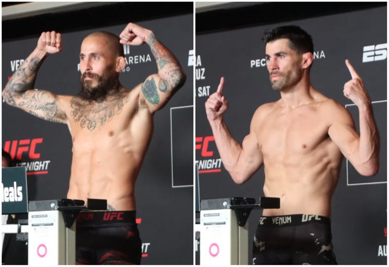 Кантар преди UFC on ESPN: Вера - Крус
