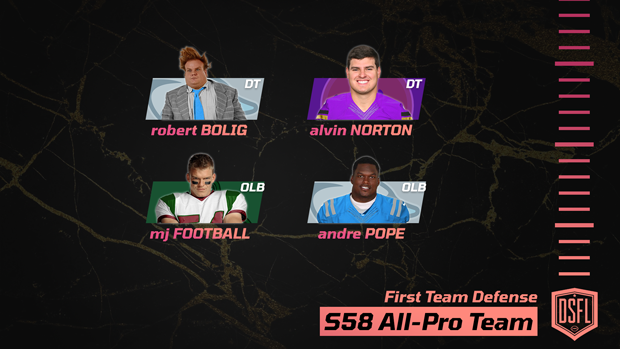 003 DSFL first team defense