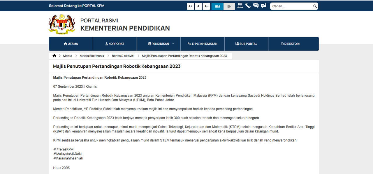 2023 National Robotic Competition
