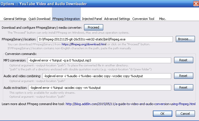 how to install ffmpeg xp how to install ffmpeg xp