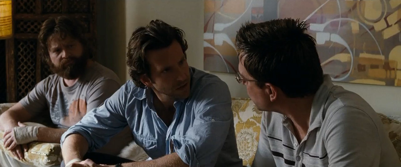 The Hangover 2009 BluRay [Hindi + Tamil + English] 480p, 720p ESub Screenshot