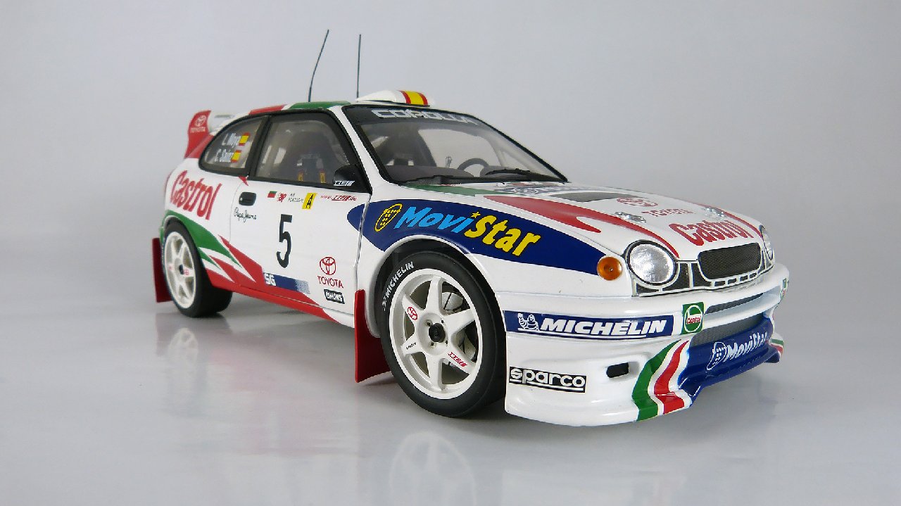 1:18 AUTOart Toyota Corolla WRC #5 Castrol, 1998 Portugal Rally