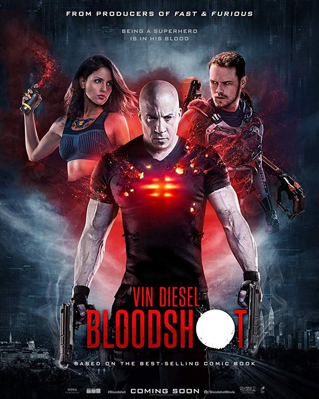 Bloodshot (2020) Dual Audio Hindi 720p WEB-DL x264 AAC 950MB ESub