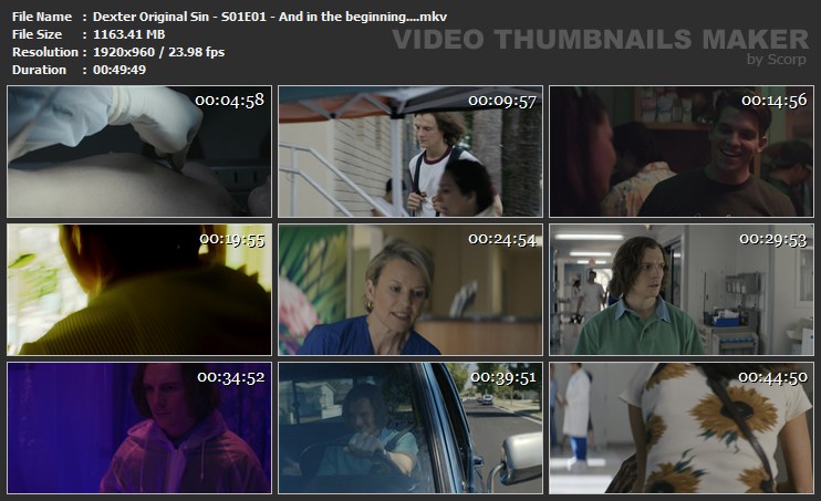 Dexter Original Sin - S01E01 - And in the beginning....mkv