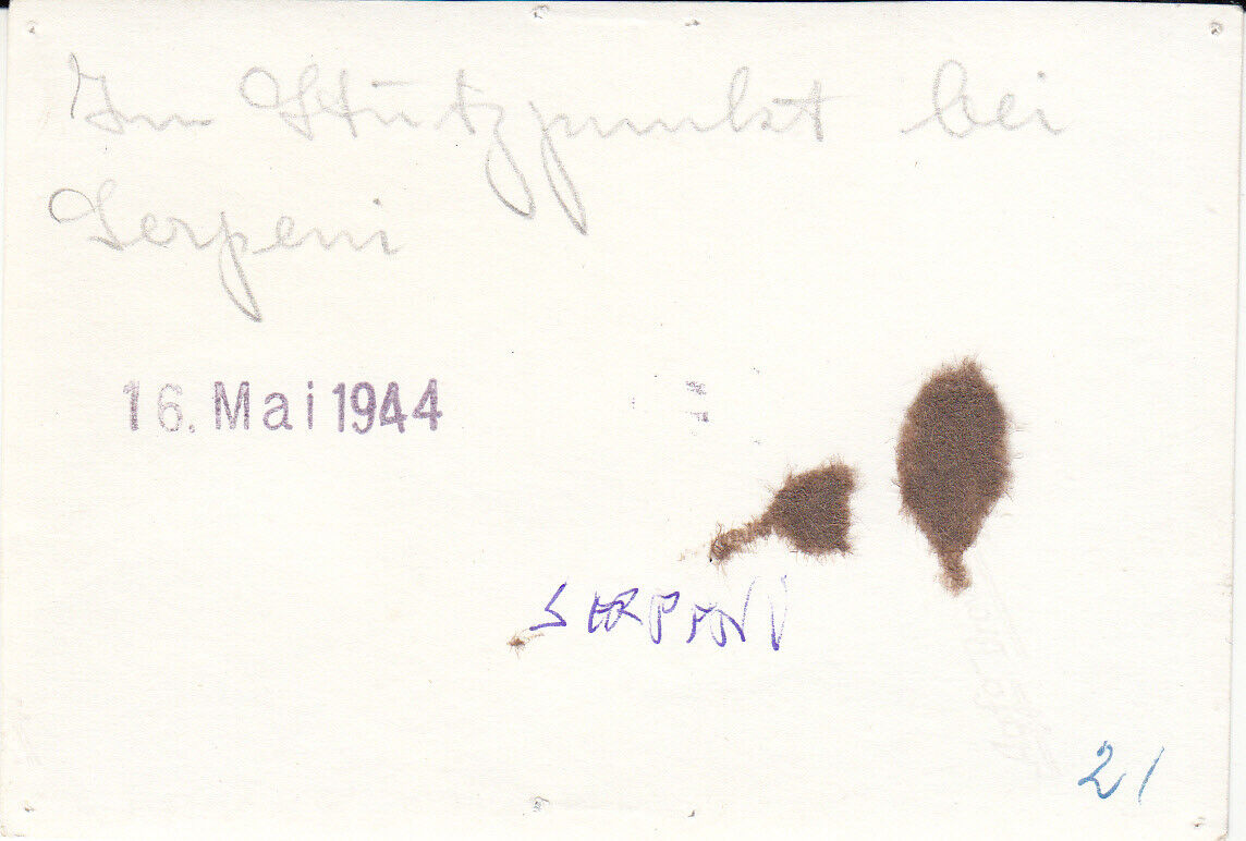 Foto Panzer Sturmgeschütz Stug Langrohr Seitenschürzen Serpeni Moldawien 44 #252 (1)