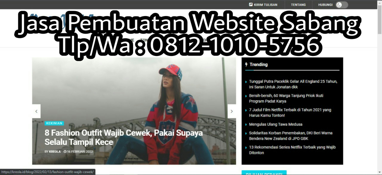 TELP: 0812-1010-5756, Jasa Pembuatan Website Adsense Lampung Tengah