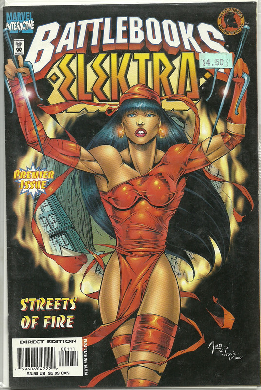 Elektra Battlebooks #1 Comic0001