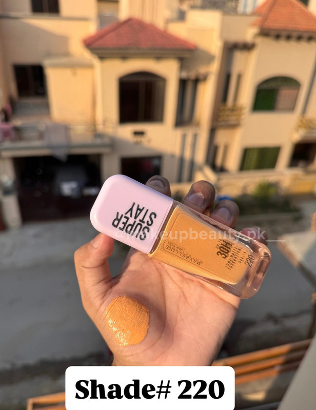 Maybelline SuperStay Luminous matte-Upto 30H Stay Foundation 30 ML - image 6