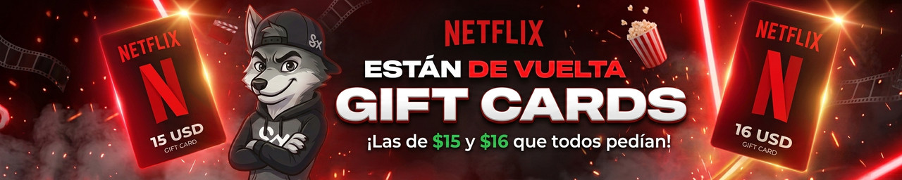 Flyer Netflix Gift Cards