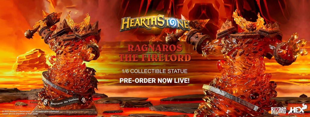 HEX Collectibles : Hearthstone - Ragnaros the Firelord 1/6 Scale Statue  FBBanner-HEXFirelord6er-PO