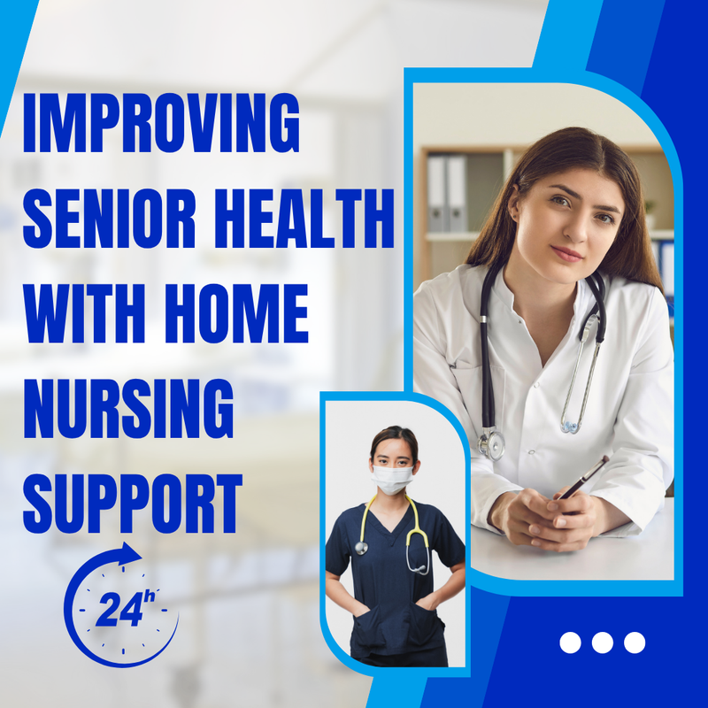 Blue Simple Medical Service Instagram Post