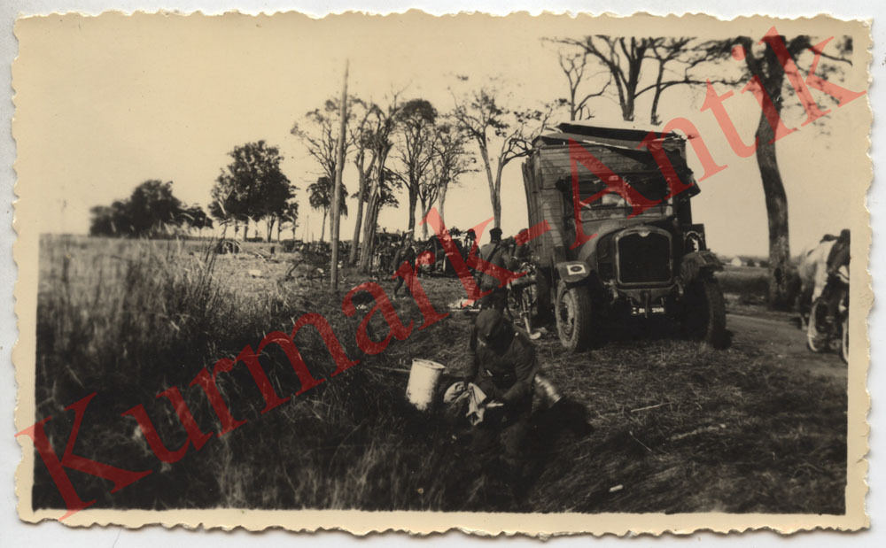 Foto Wehrmacht 1.A.R.764 Frankreich Dünkirchen B