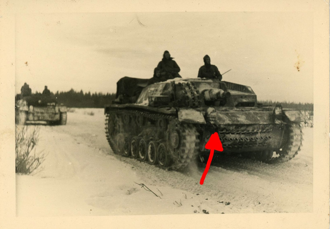 StuG Sturmgeschütz Tank Russland Winterkampf Tar
