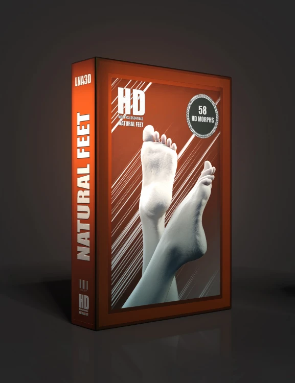 HD Essentials Natural Feet for Genesis 9