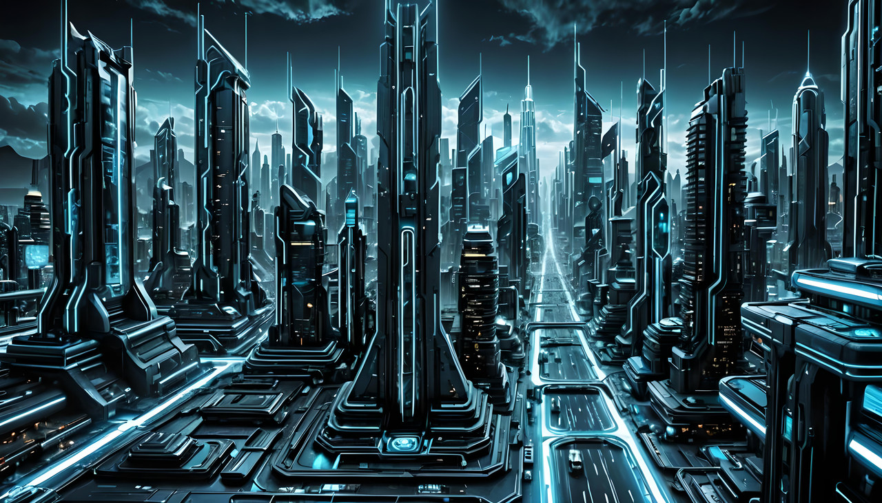 Tron Legacy Mega City V3