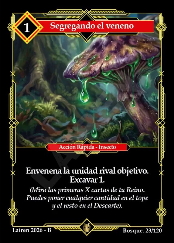 SEGREGANDO EL VENENO