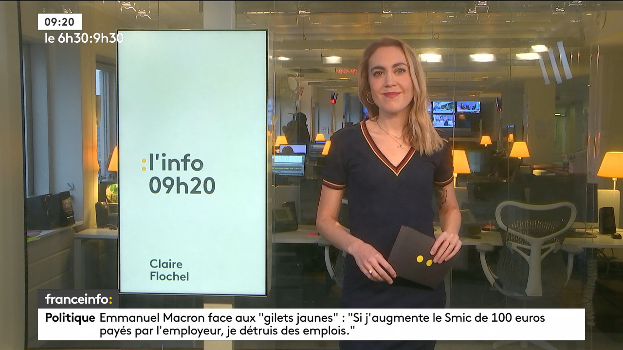 25 January - 08.00.00 - Le 6h30. Avec un rappel de l'info quatre