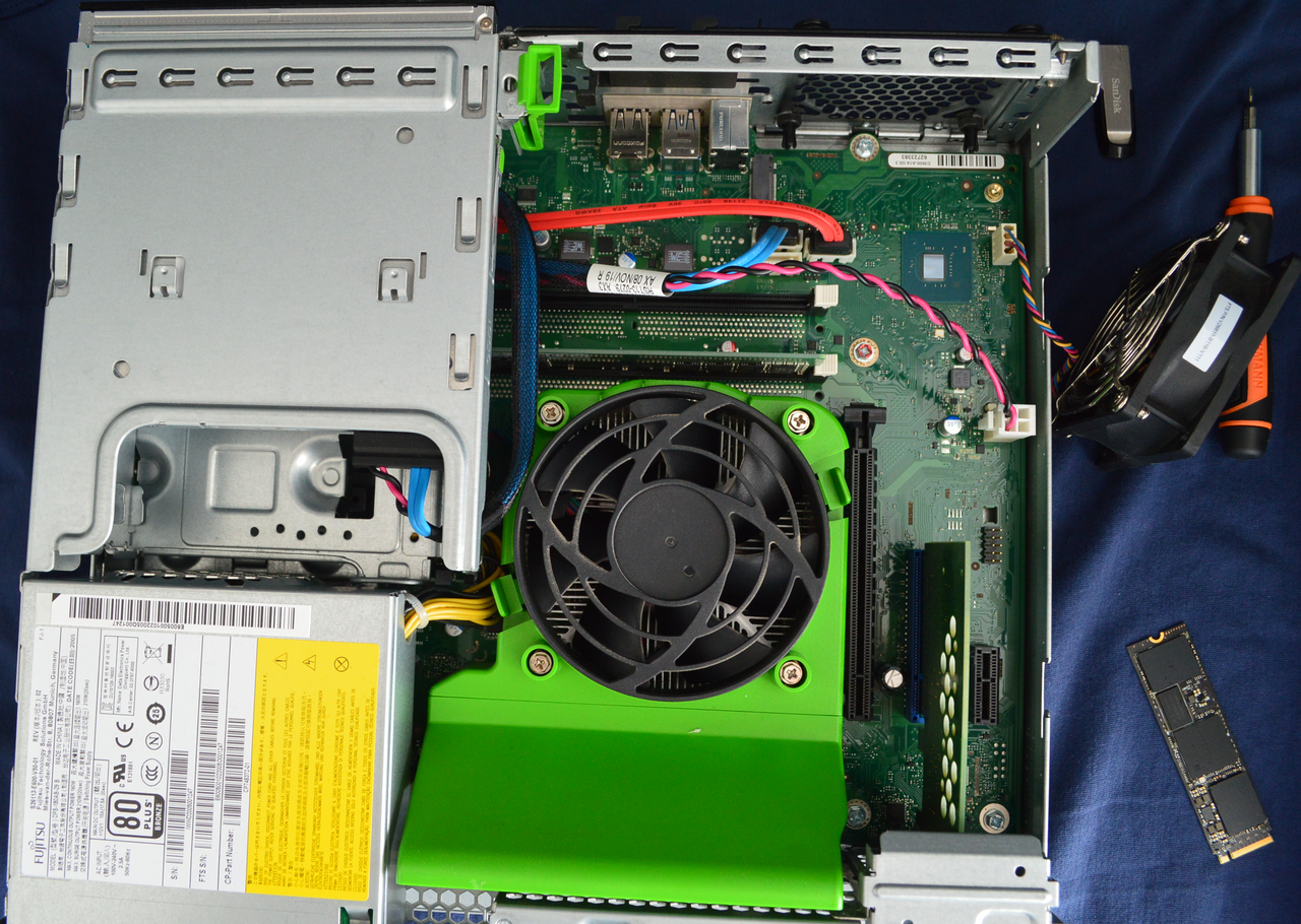 Opened PC