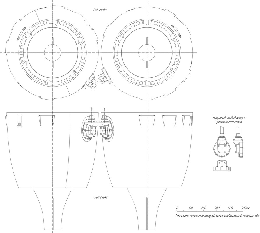 Вид сзади снизу 300