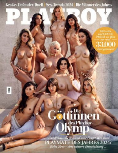 Cover: Playboy Germany Magazin Januar No 01 2024