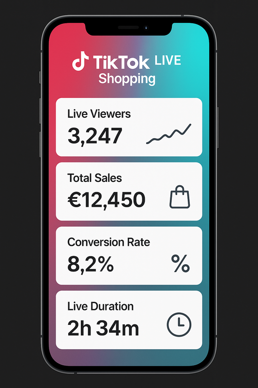 TikTok Live Shopping Beispiel