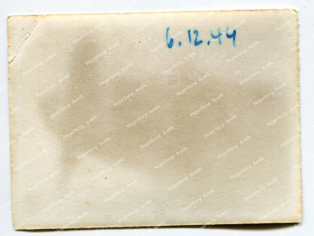 Foto Portrait Luftwaffe Pilot posiert vor Me-109 Messerschmitt Bf 109 1944 (B22) (1)