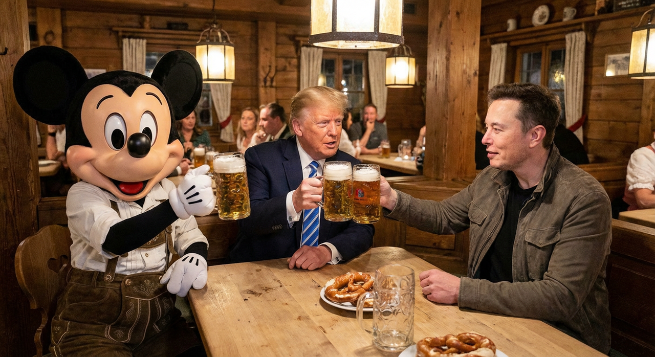 Bavarian Pub Scene