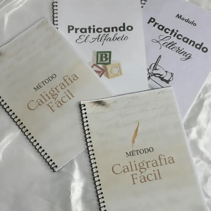 Practicando caligrafía