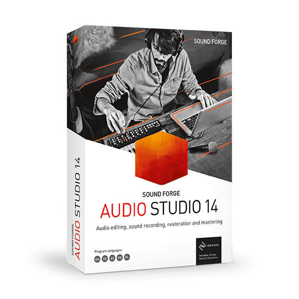 MAGIX SOUND FORGE Audio Studio 14.0.86 Multilingual
