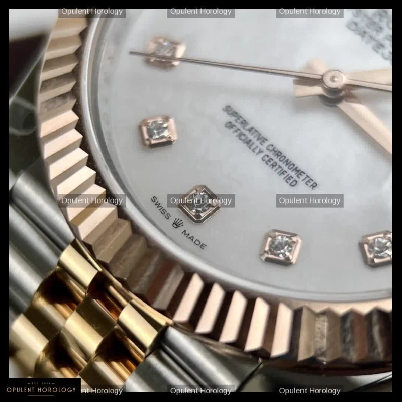 Rolex Datejust 126331 Rose Gold Plated Mother of Pearl Dial 41mm
