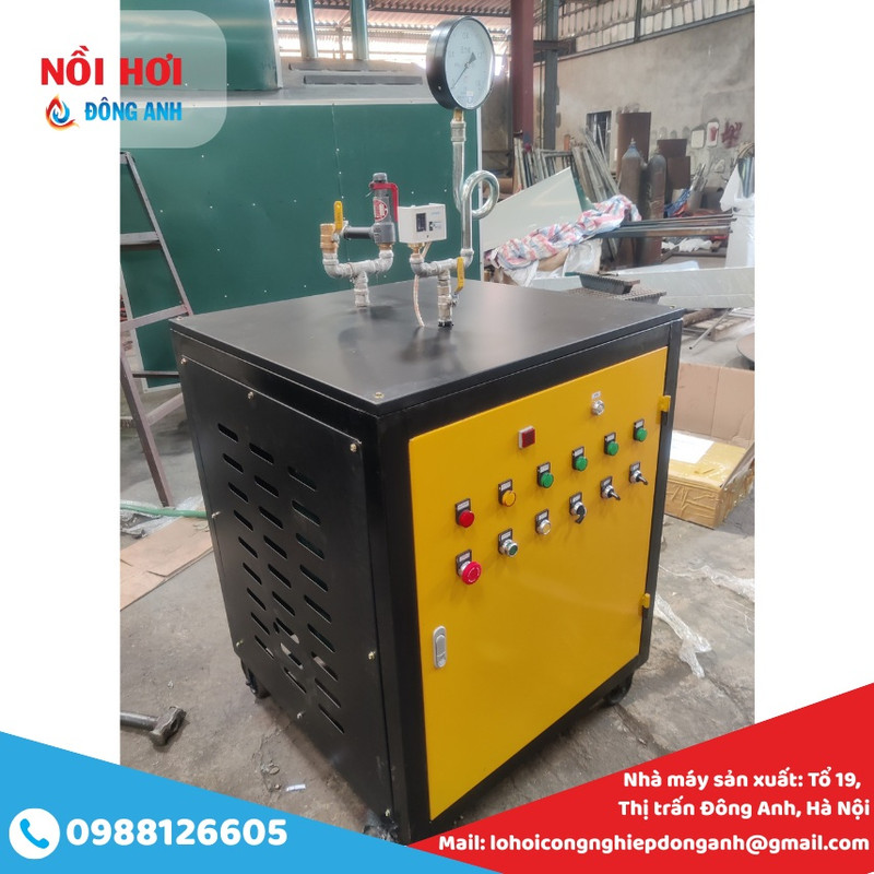 lò hơi điện công suất 50kw