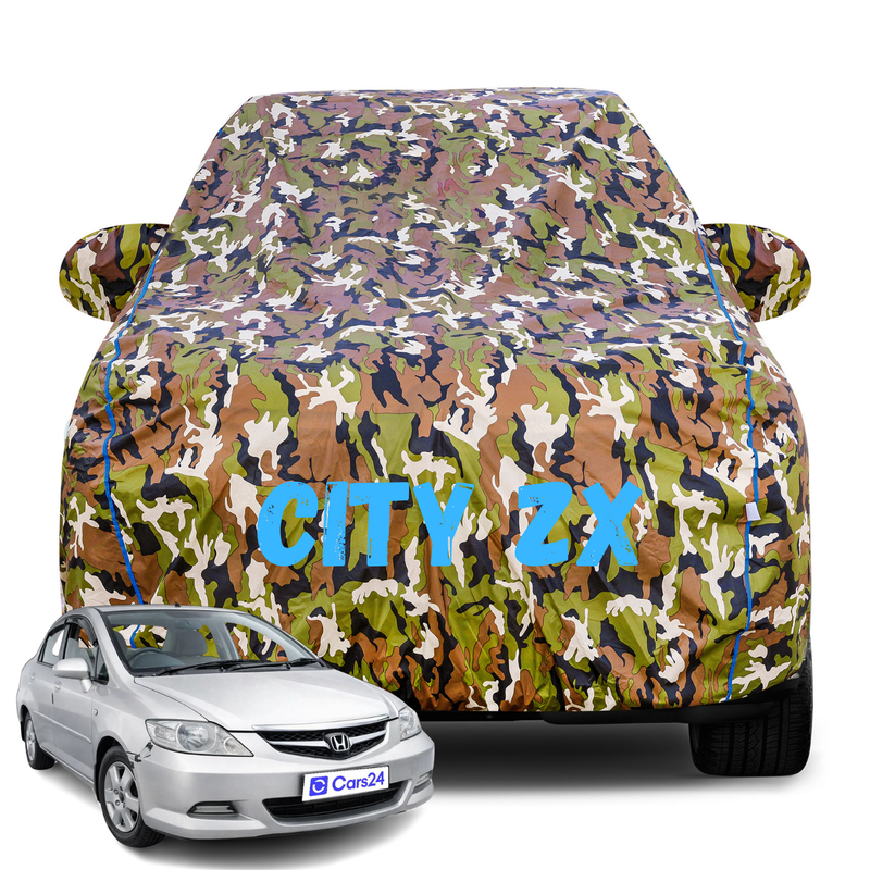 City ZX Army Car Cover